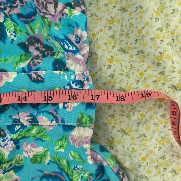 Reclaimed Vintage Denim Floral Dress - Picture 6 of 7